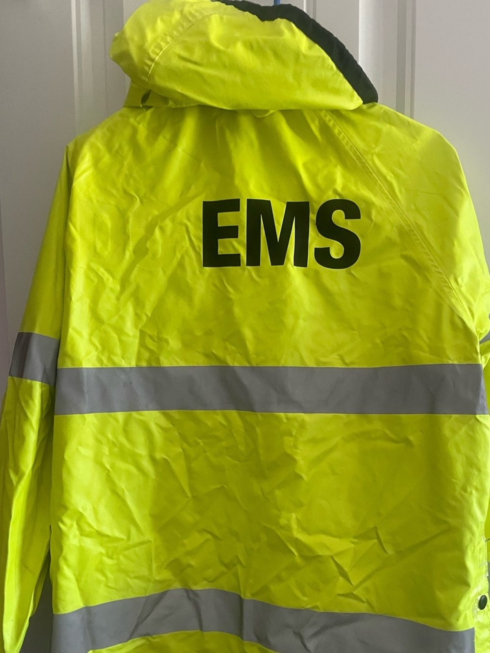 Spiewak EMS Unisex Hi-Vis Reflective Rain Jacket Size M Regular